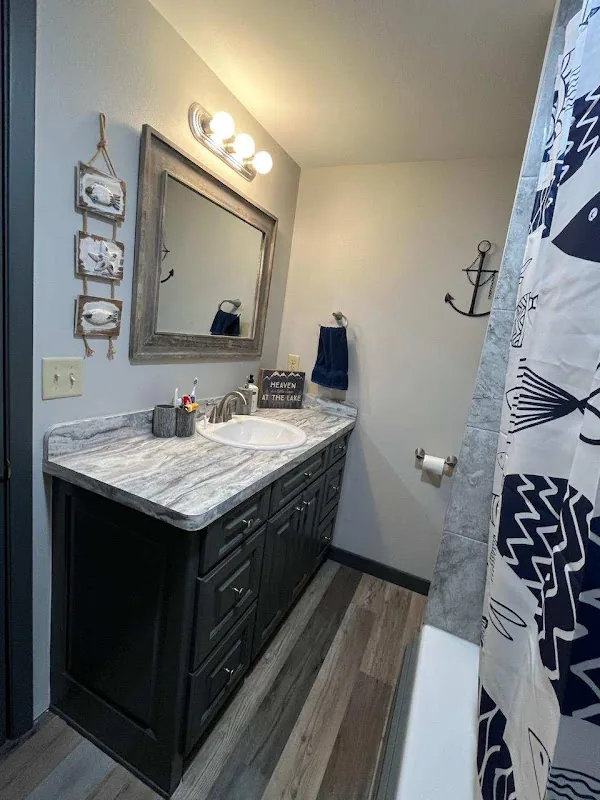 Cabin 17 bathroom vanity
